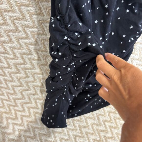 Anthropologie Sundry Star Racerback Ruched Sleeveless Tanking Dress - Picture 8 of 12